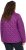Ulla Popken HYPRAR Lightweight Quilted Water-Repellent Jacket Purple - Jacken - 