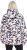 Ulla Popken HYPRAR Water-Repellent Allover Print Jacket Pale Beige - Jacken - Damenjacken in großen Größen