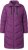Ulla Popken HYPRAR Longline Water Repellent Jacket Plum - Jacken - Damenjacken in großen Größen