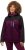 Ulla Popken HYPRAR Lightweight Triple Function Jacket Dark Berry - Jacken - 