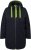 Ulla Popken HYPRAR Triple Function Contrast Trim Quilted Lining Jacket Navy - Jacken - 
