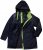 Ulla Popken HYPRAR Triple Function Contrast Trim Quilted Lining Jacket Navy - Jacken - 
