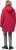 Ulla Popken HYPRAR Triple Function Contrast Trim Quilted Lining Jacket Salsa Red - Jacken - 