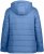 Ulla Popken Reversible Butterfly Print Fully Lined Quilted Jacket Blue Denim - Jacken - 