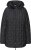 Ulla Popken HYPRAR Channel Quilted Jacket Black - Jacken - Damenjacken in großen Größen