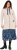Ulla Popken Oversized Teddy Plush Heart Detail Jacket Pebble Grey - Jacken - 