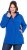 Ulla Popken HYPRAR Triple Function Longline Softshell Jacket Peacock Blue - Jacken - Damenjacken in großen Größen