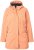 Ulla Popken Raindrop Print Longline Waterproof Jacket Mandarin - Jacken - Damenjacken in großen Größen