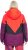 Ulla Popken HYPRAR Performance Colorblock Ski Jacket Coral - Jacken - Damenjacken in großen Größen