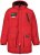JAY-PI Warm Quilted Parka Dual Function Windproof and Water Repellent Red - Herren Jacken in großen Größen - Herren Jacken in großen Größen