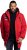 JAY-PI Warm Quilted Parka Dual Function Windproof and Water Repellent Red - Herren Jacken in großen Größen - Herren Jacken in großen Größen