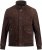 JP1880 Leather Jacket Goat Suede Espresso Brown - Herren jacken - Herren Jacken in großen Größen
