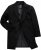 JP1880 Coat Classic Wool Blend Black - Herren jacken - Herren Jacken in großen Größen