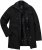 JP1880 Business Coat Zip-out Panel Black - Herren jacken - Herren Jacken in großen Größen
