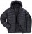 JAY-PI Lightly Quilted Jacket with a Hoodie Black - Herren jacken - Herren Jacken in großen Größen