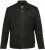 STHUGE Leather Biker Jacket Lamb Nappa Leather Black - Herren jacken - Herren Jacken in großen Größen