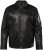 JP1880 Leather Jacket Finest Lamb Nappa Black - Herren jacken - Herren Jacken in großen Größen