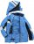 Ulla Popken HYPRAR Chevron Stripe Triple Function Quilted Fully Lined Ski Jacket Pastel Petrol - Jacken - 
