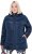 Ulla Popken Quilted Water Repellent Jacket Navy Blue - Jacken & Mäntel - 