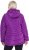Ulla Popken Quilted Water Repellent Jacket Dark Purple - Jacken - 