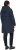 Ulla Popken Hooded with Zippered Pockets and Zippered Side Slits Jacket Navy - Jacken - 