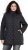 Ulla Popken HYPRAR Water-Repellent Quilted Jacket Black - Jacken - Damenjacken in großen Größen