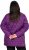 Ulla Popken HYPRAR Water-Repellent Quilted Jacket Plum - Jacken - Damenjacken in großen Größen