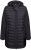 Ulla Popken HYPRAR Mixed Texture Water-Repellent Jacket Black - Jacken - Damenjacken in großen Größen