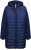 Ulla Popken HYPRAR Mixed Texture Water-Repellent Jacket Night Blue - Jacken - 