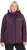 Ulla Popken HYPRAR Softshell Fleece Lined Jacket Dark Blackberry - Damen-gürtel - 