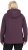 Ulla Popken HYPRAR Softshell Fleece Lined Jacket Dark Blackberry - Damen-gürtel - 