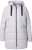 Ulla Popken HYPRAR Wave Quilted Water-Repellent Jacket Off-White - Jacken - Damenjacken in großen Größen