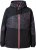 Ulla Popken Neon Ripple Performance Snow Jacket Black - Jacken - Damenjacken in großen Größen