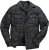 JP1880 Quilted Shirt Collar Jacket TALL Anthracite - TALL jacken - 