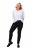 Ulla Popken Denim Look All Elastic Pocket Sienna Jeggings Black - Ulla Popken - Ulla Popken Große Größen