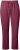 Ulla Popken Basic Drawstring Elastic Waist Cotton Blend Joggers Dark Berry - Jeans & Hosen in Großen Größen – Plus Size Damenmode - 