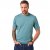 JP1880 T-Shirt Short Sleeve Soft Jersey Turquoise - Herren-T-shirts - Herren-T-Shirts in großen Größen