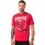 JP1880 T-Shirt Short Sleeve Serpent Red - Herren-T-shirts - Herren-T-Shirts in großen Größen