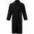 JP1880 Bathrobe Extra Soft Terry Cloth Black - Herrenunterwäsche & bademode - Herrenunterwäsche & Bademode in großen Größen