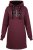 Nora Mikken KADRI WHITE Long Hoodie Burgundy - Sweaters & hoodies - 
