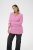 Kaffe Curve Emilia Pullover Pink Power Melange - Strickpullover - 