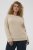 Kaffe Curve Jina Knit Pullover Feather Grey Melange - Strickpullover - 