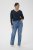 Kaffe Curve Lizzy Long Sleeve Pullover Midnight Marine - Strickpullover - 