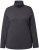 Ulla Popken Basic Long Sleeve Slim Fit Turtleneck Charcoal Grey Melange - Hoodies & Sweatshirts - 