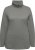 Ulla Popken Basic Long Sleeve Slim Fit Turtleneck Grey - Hoodies & Sweatshirts - Kuschelige Sweatshirts & Strick