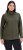 Ulla Popken Basic Long Sleeve Slim Fit Turtleneck Olive - Hoodies & Sweatshirts - 