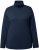Ulla Popken Basic Long Sleeve Slim Fit Turtleneck Navy Blue - Hoodies & Sweatshirts - 