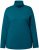Ulla Popken Basic Long Sleeve Slim Fit Turtleneck Cerulean - Hoodies & Sweatshirts - 