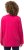 Ulla Popken Back To Basics V-Neck Relaxed Fit Cotton Tee Magenta Pink - T-Shirts - T-Shirts für Damen