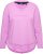 Ulla Popken Layered Look Memories Embroidered Long Sleeve Tee Amethyst - Bedruckte T-shirts für herren - 